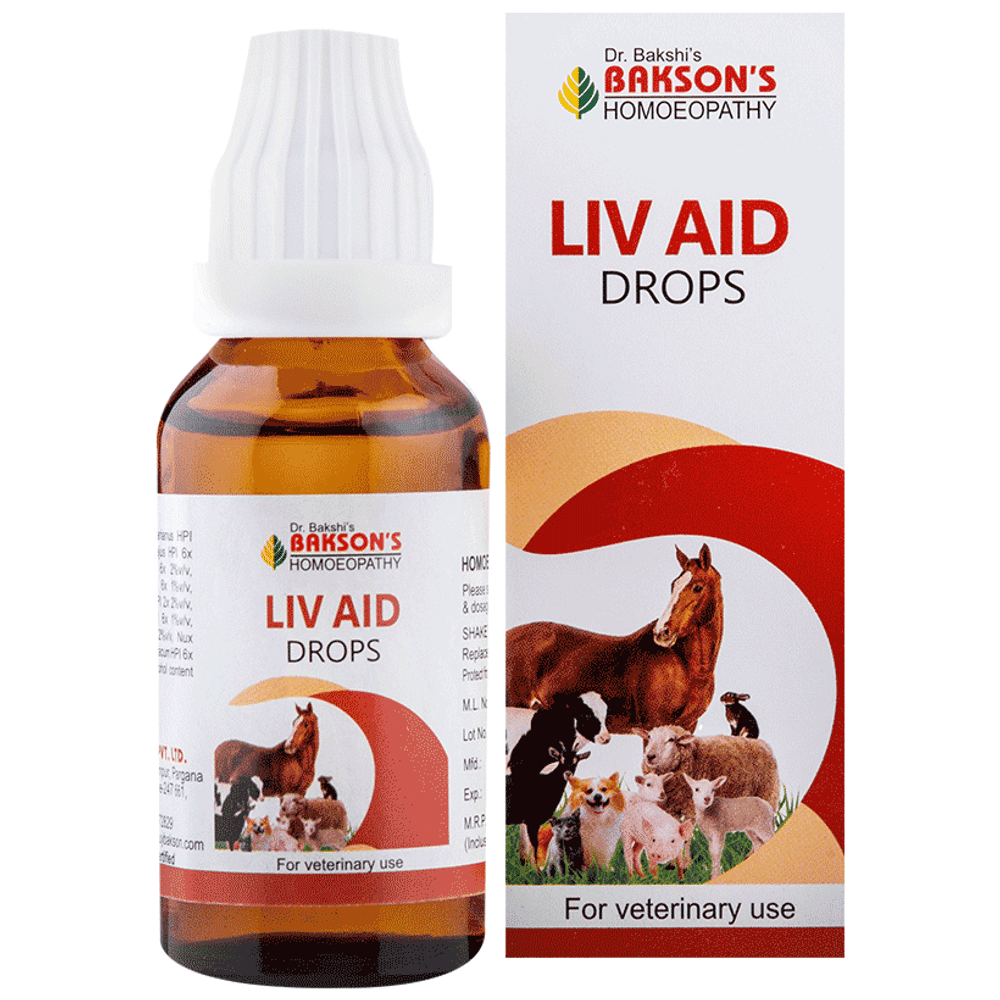 Bakson's Homeopathy Liv Aid Drop Bakson's Homeopathy Liv Aid Drop