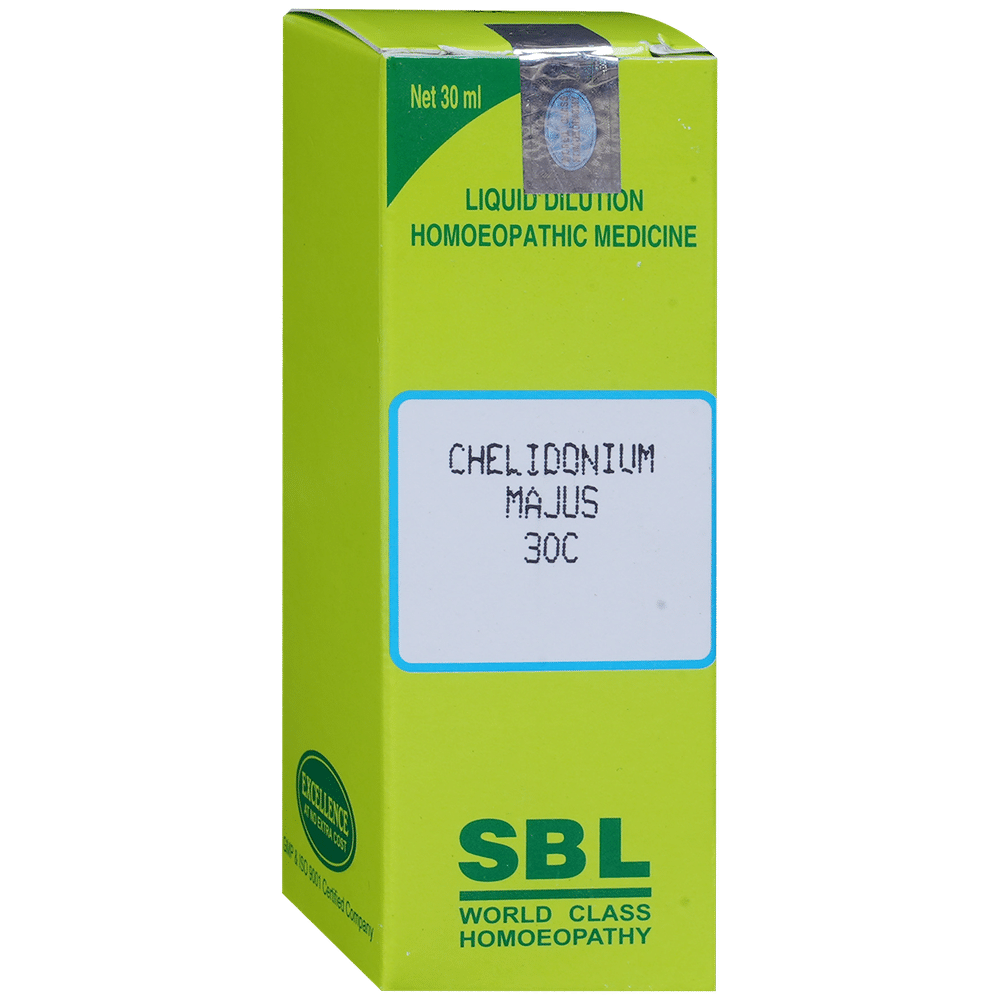 SBL Chelidonium Majus Dilution 30 CH SBL Chelidonium Majus Dilution 30 CH