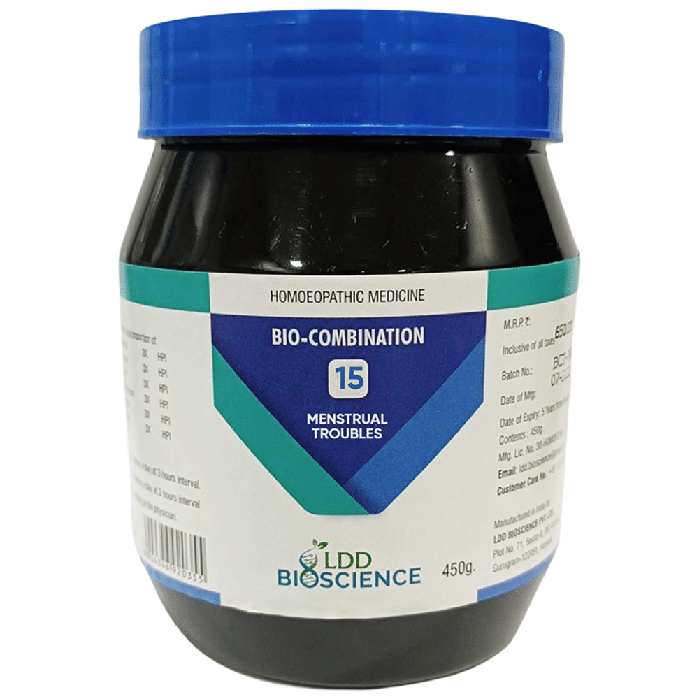 LDD Bioscience Bio-Combination 15 Menstrual Troubles Tablet LDD Bioscience Bio-Combination 15 Menstrual Troubles Tablet