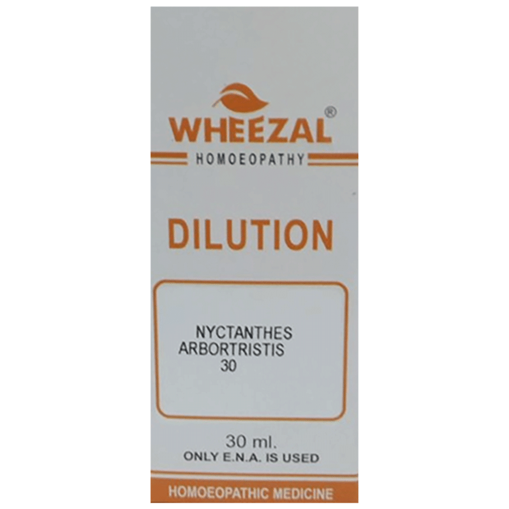 Wheezal Nyctanthes Dilution 30 Wheezal Nyctanthes Dilution 30