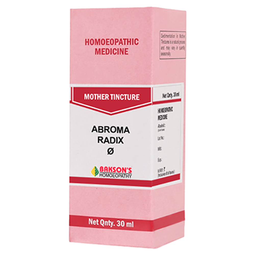 Bakson's Homeopathy Abroma Radix Mother Tincture Q Bakson's Homeopathy Abroma Radix Mother Tincture Q