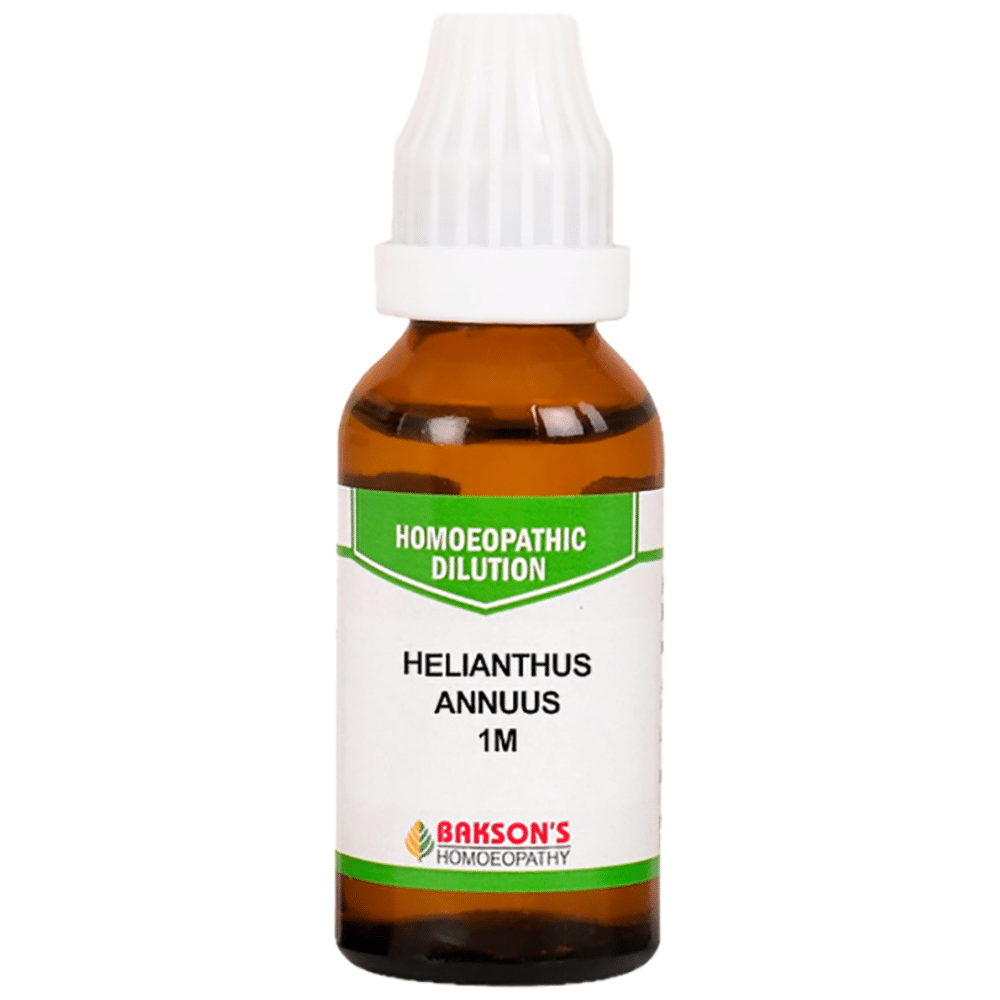 Bakson's Homeopathy Helianthus Annuus Dilution 1M Bakson's Homeopathy Helianthus Annuus Dilution 1M