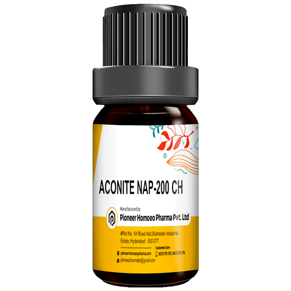 Pioneer Pharma Aconite Nap Globules Pellets Multidose Pills 200 CH Pioneer Pharma Aconite Nap Globules Pellets Multidose Pills 200 CH