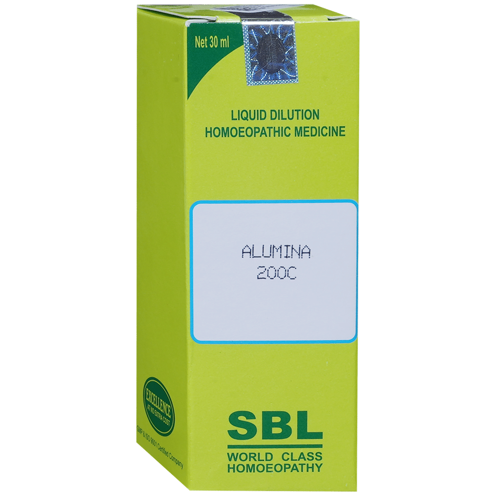 SBL Alumina Dilution 200 CH SBL Alumina Dilution 200 CH