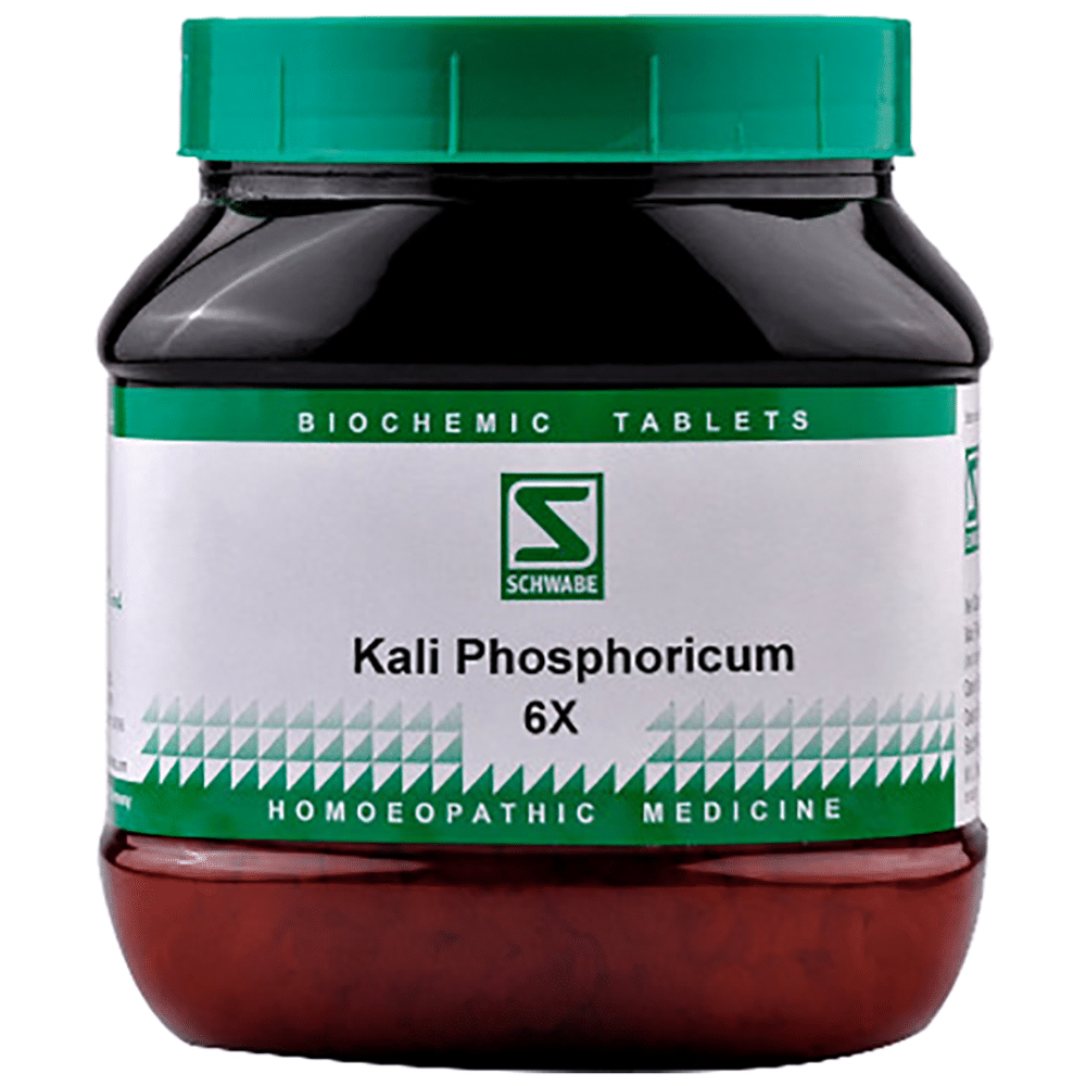 Dr Willmar Schwabe India Kali Phosphoricum Biochemic Tablet 6X