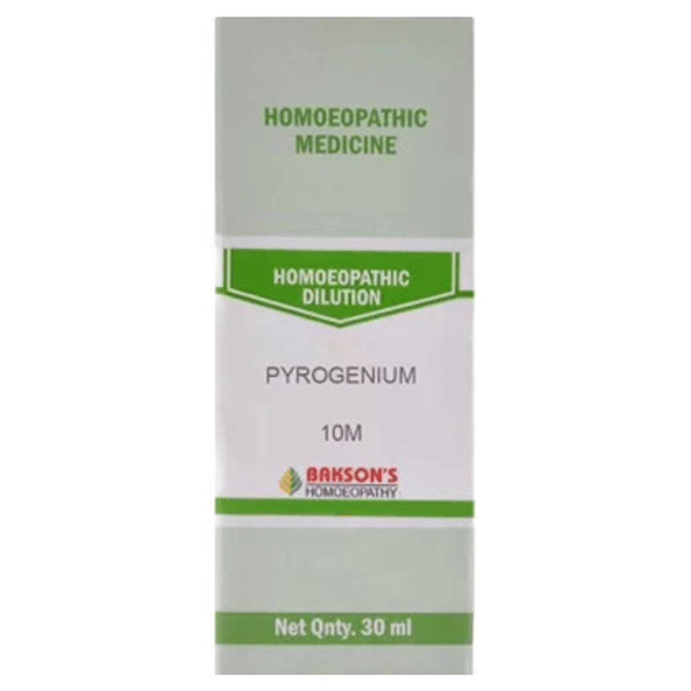 Bakson's Homeopathy Pyrogenium Dilution 10M Bakson's Homeopathy Pyrogenium Dilution 10M