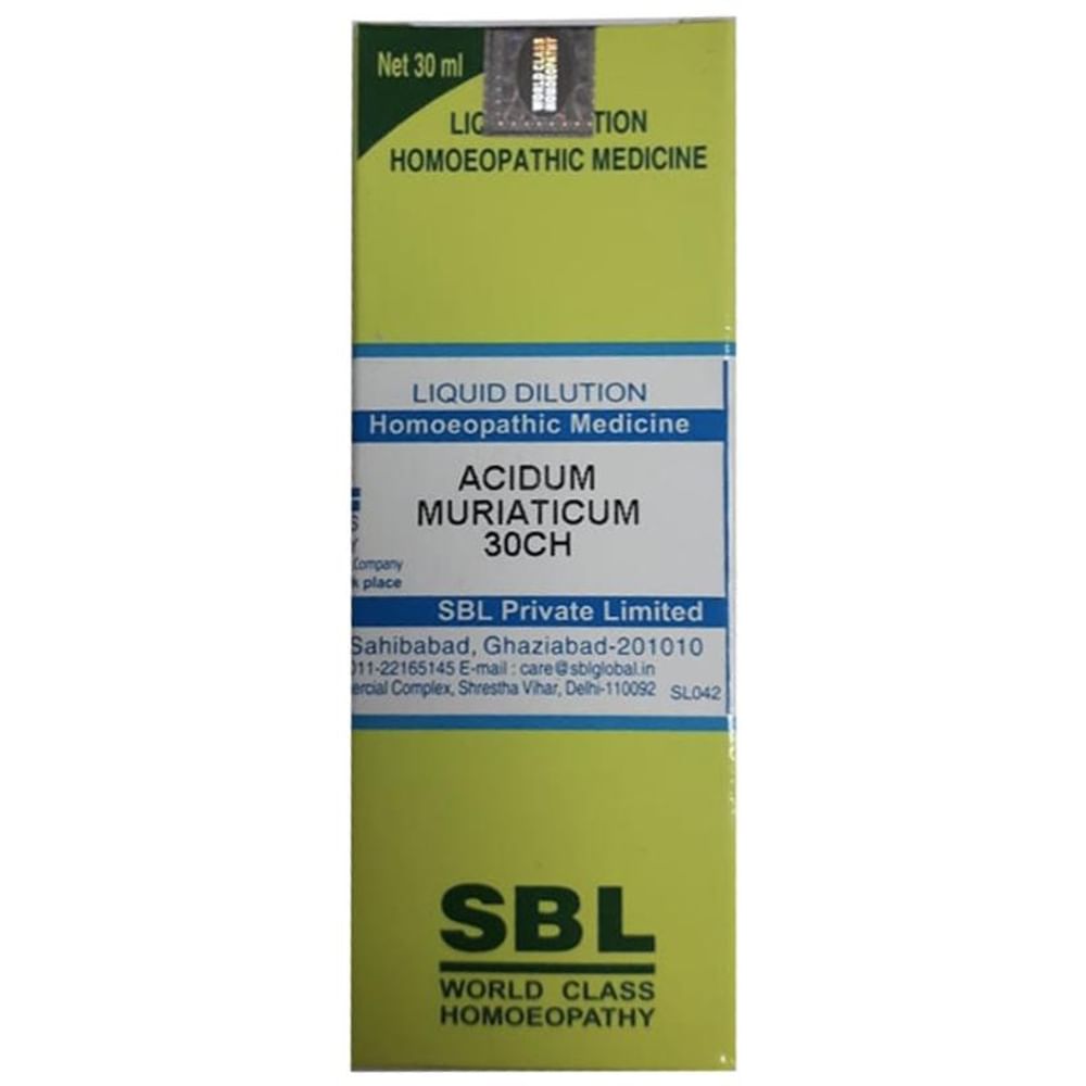 SBL Acidum Muriaticum Dilution 30 CH