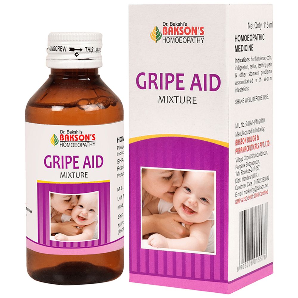 Bakson's Homeopathy Gripe Aid Mixture