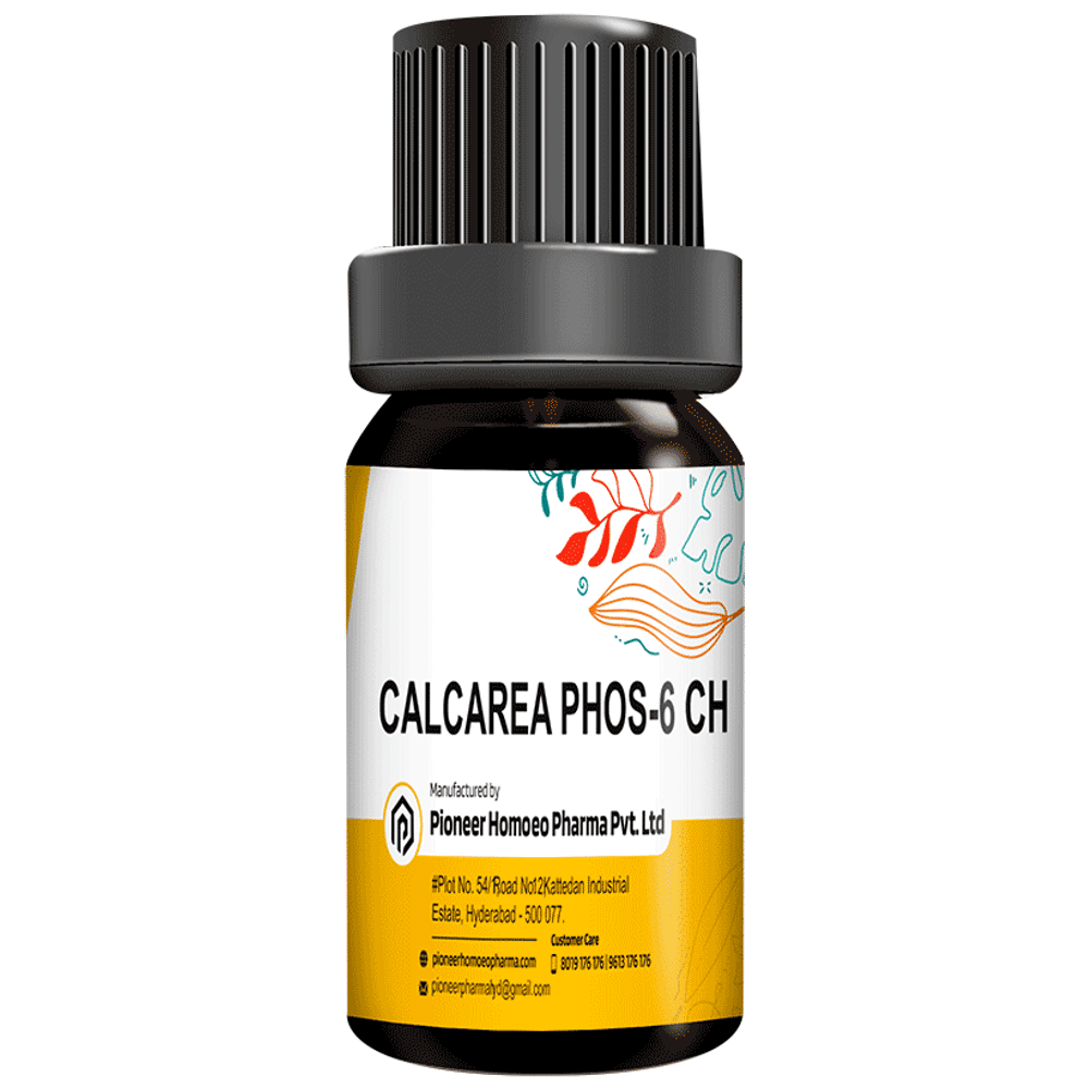 Pioneer Pharma Calcarea Phos Globules Pellets Multidose Pills 6 CH Pioneer Pharma Calcarea Phos Globules Pellets Multidose Pills 6 CH
