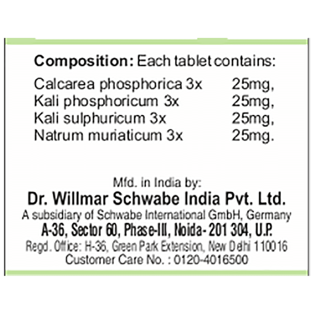 Dr Willmar Schwabe India Bio-Combination 13 (BC 13) Tablet Dr Willmar Schwabe India Bio-Combination 13 (BC 13) Tablet