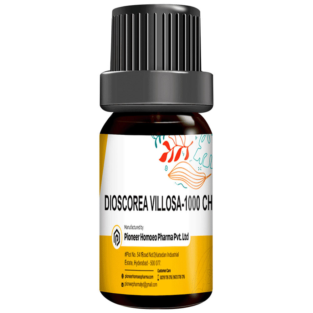 Pioneer Pharma Dioscorea Villosa Pellets 1000 CH Pioneer Pharma Dioscorea Villosa Pellets 1000 CH