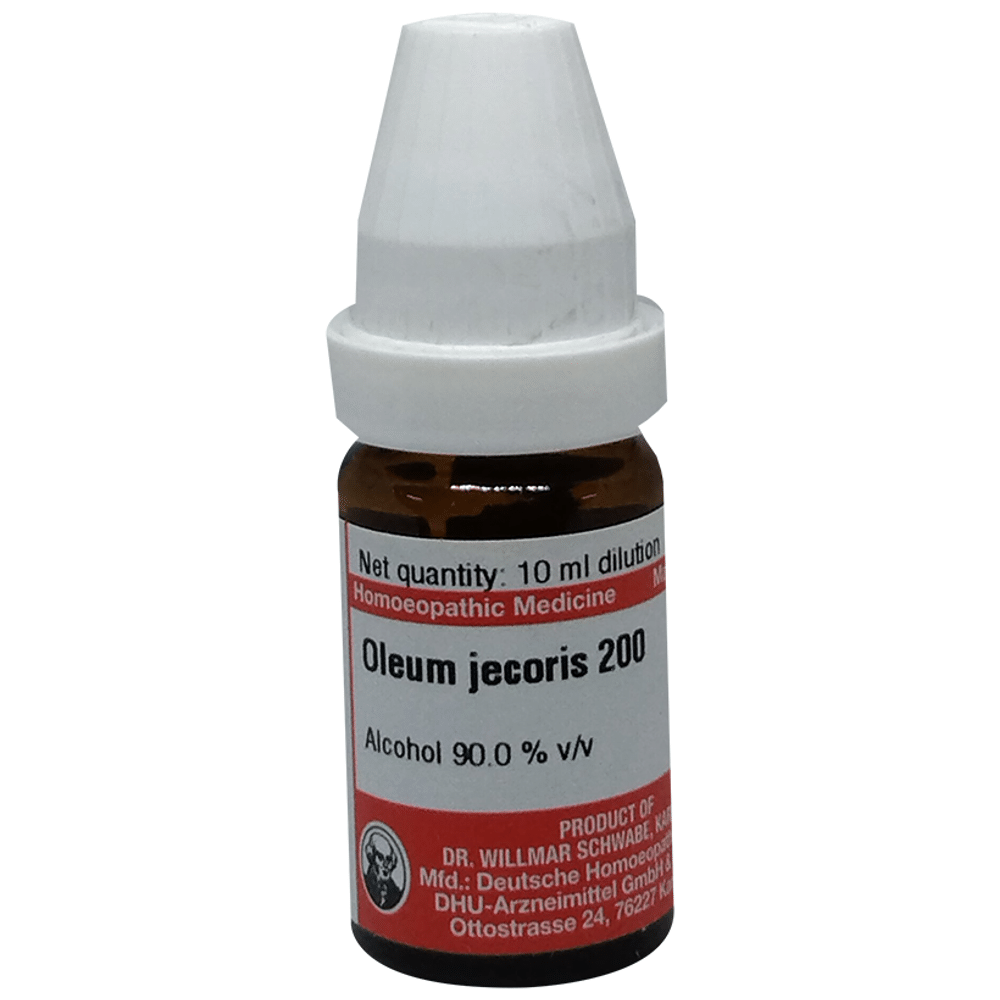 Dr Willmar Schwabe Germany Oleum Jecoris Dilution 200 Dr Willmar Schwabe Germany Oleum Jecoris Dilution 200