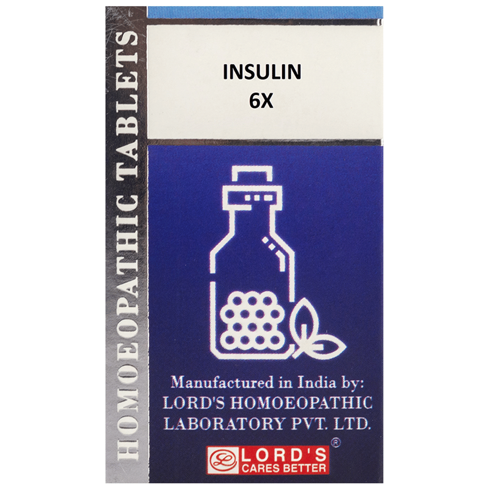 Lord's Insulin Trituration Tablet 6X