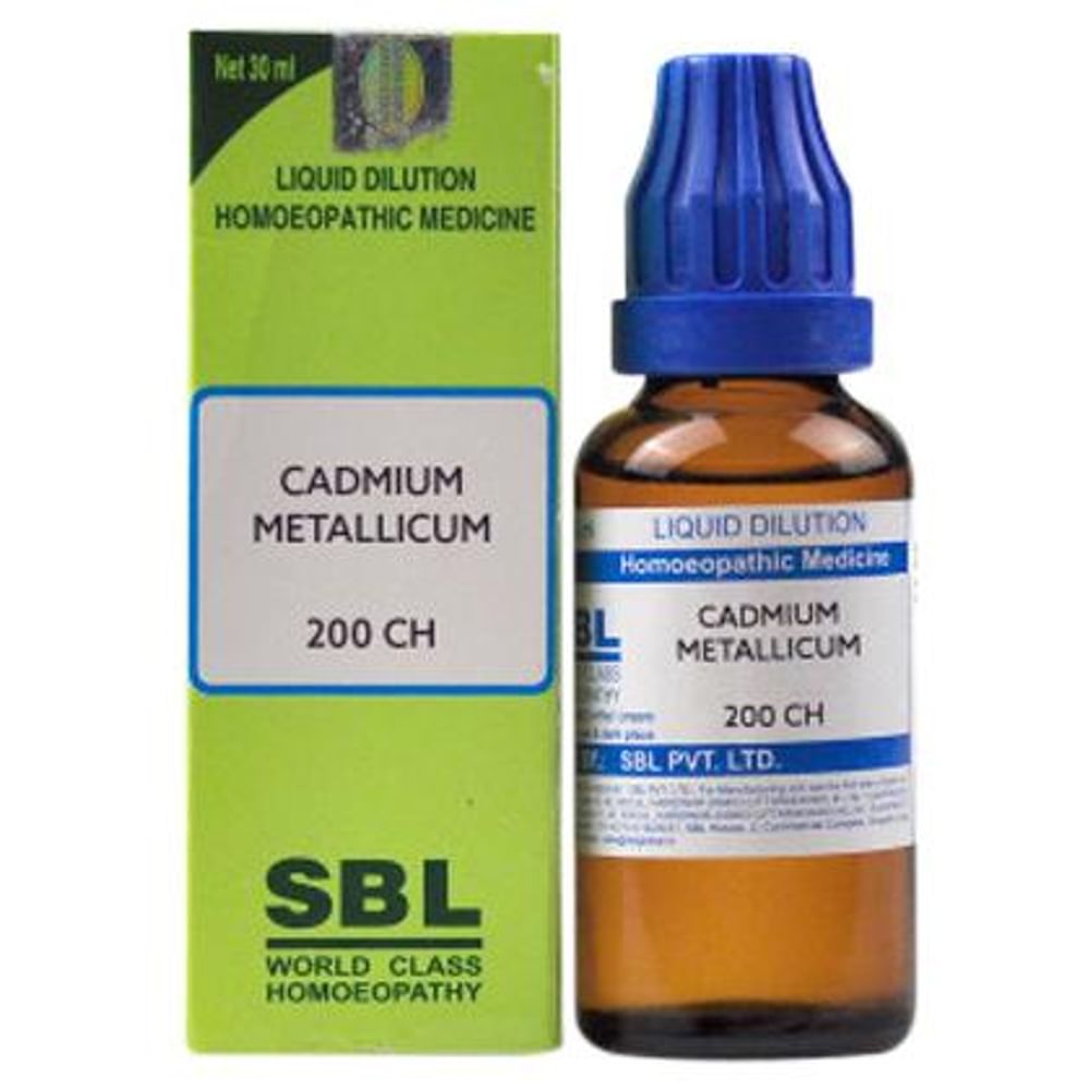 SBL Cadmium Metallicum Dilution 200 CH SBL Cadmium Metallicum Dilution 200 CH