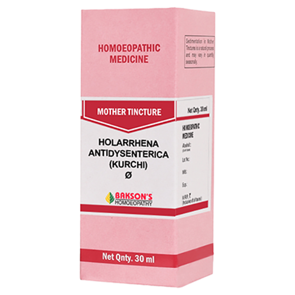 Bakson's Homeopathy Holarrhena Antidysenterica (Kurchi) Mother Tincture Q Bakson's Homeopathy Holarrhena Antidysenterica (Kurchi) Mother Tincture Q