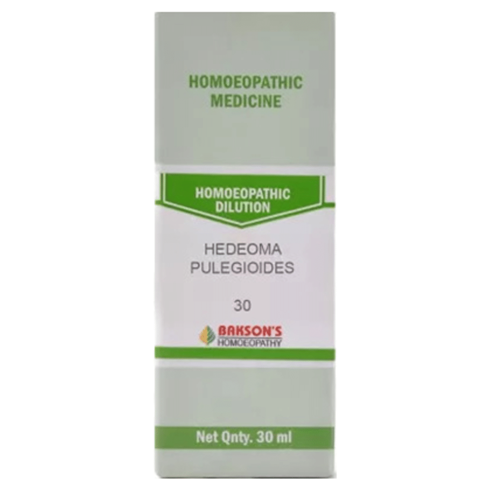 Bakson's Homeopathy Hedeoma Pulegioides Dilution 30