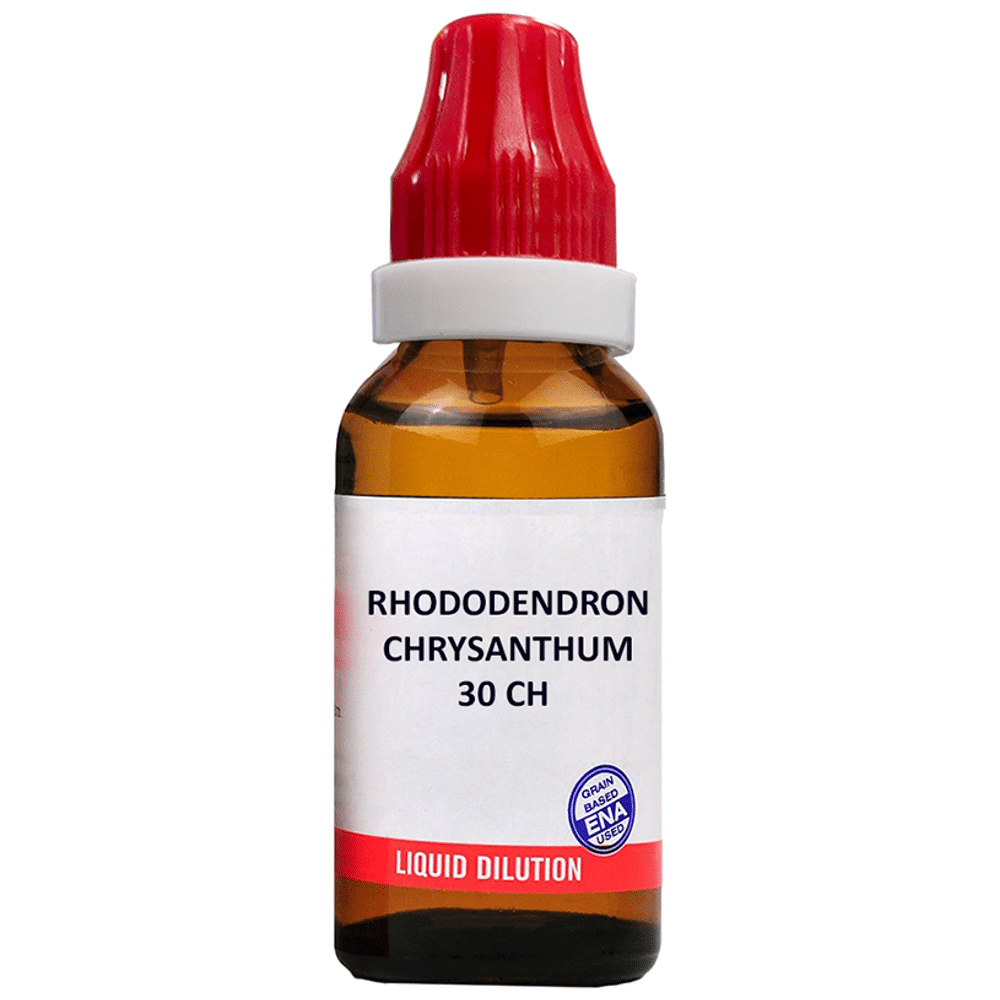 Bjain Rhododendron Chrysanthum Dilution 30 CH Bjain Rhododendron Chrysanthum Dilution 30 CH