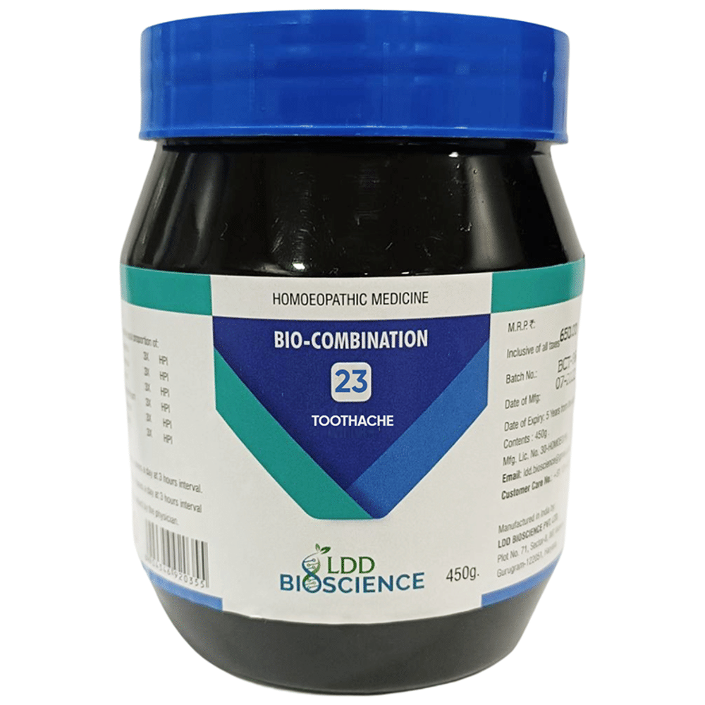 LDD Bioscience Bio-Combination 23 Toothache Tablet LDD Bioscience Bio-Combination 23 Toothache Tablet
