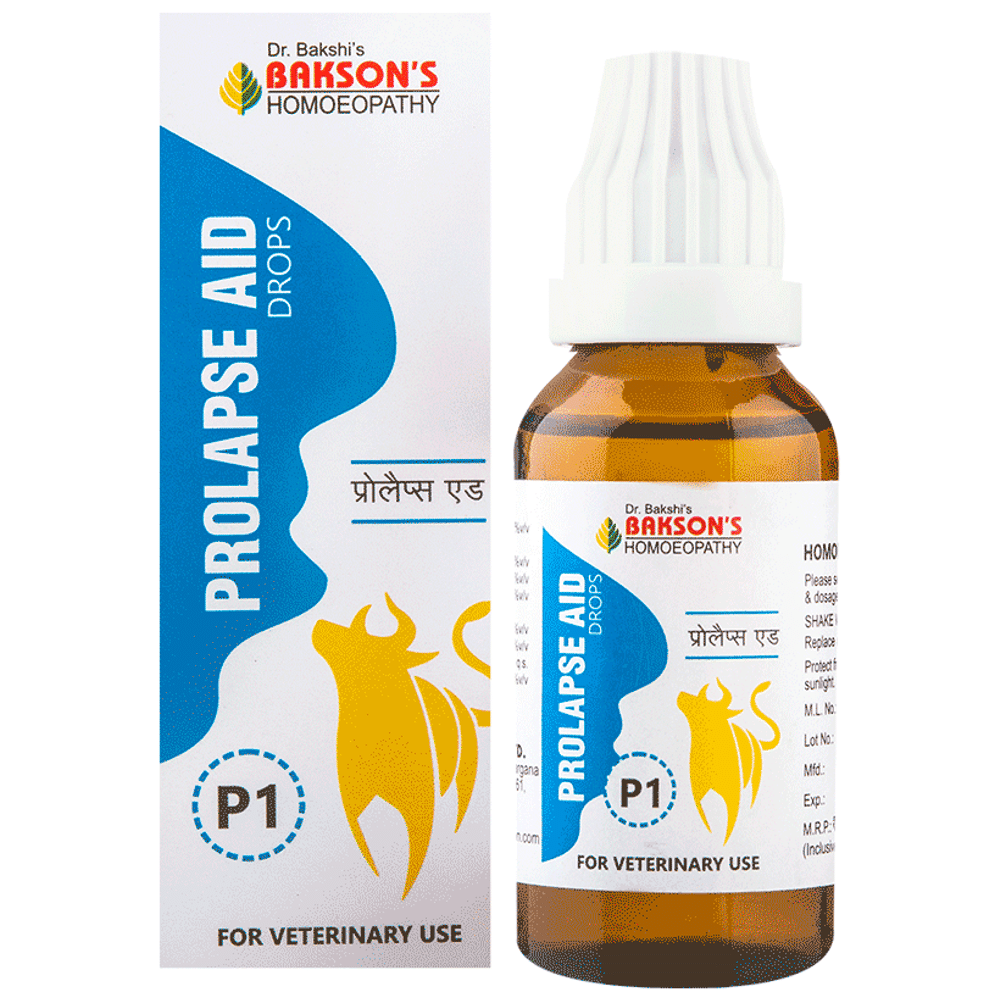 Bakson's Homeopathy Prolapse Aid (P1) Drop
