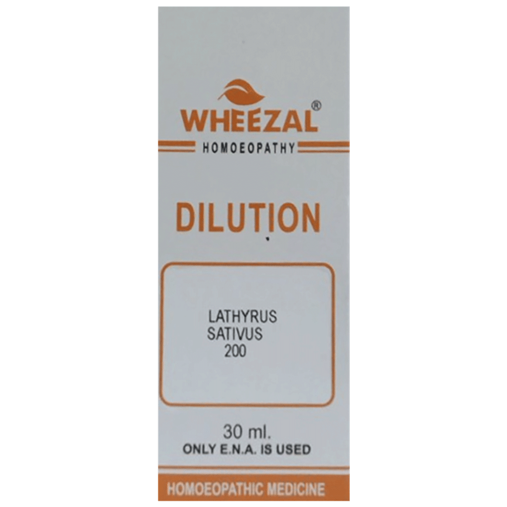 Wheezal Lathyrus Sativus Dilution 200 Wheezal Lathyrus Sativus Dilution 200