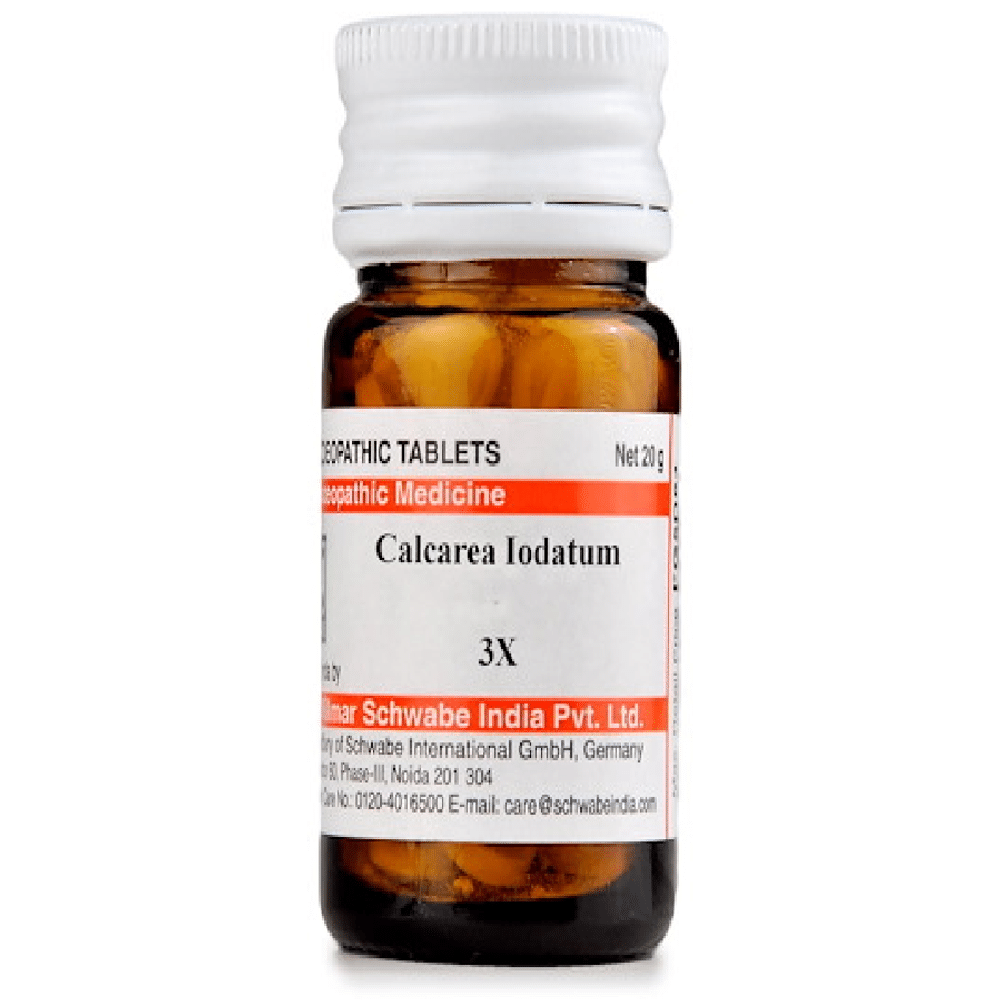 Dr Willmar Schwabe India Calcarea Iodatum Trituration Tablet 3X