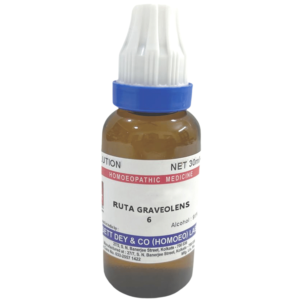 Sett Dey Ruta Graveolens Dilution 6 Sett Dey Ruta Graveolens Dilution 6
