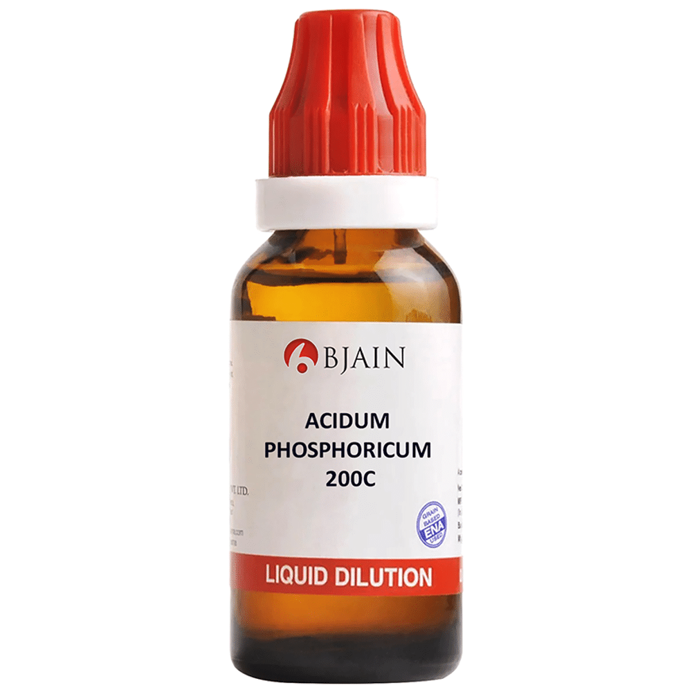 Bjain Acidum Phosphoricum Dilution 200C Bjain Acidum Phosphoricum Dilution 200C