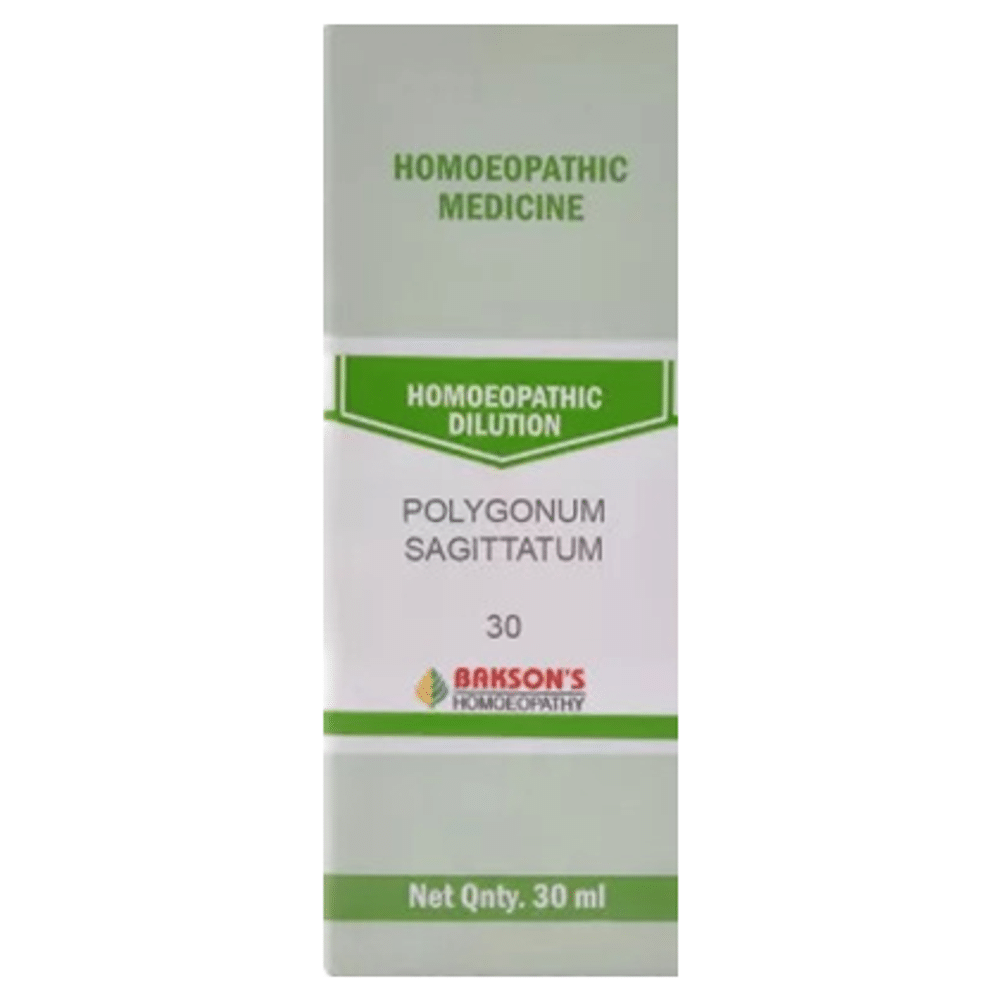 Bakson's Homeopathy Polygonum Sagittatum Dilution 30 Bakson's Homeopathy Polygonum Sagittatum Dilution 30
