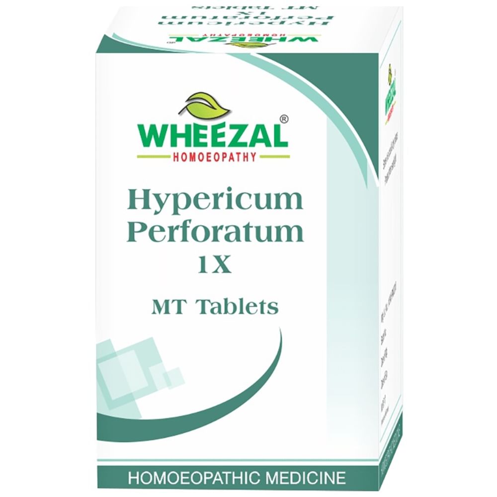 Wheezal Hypericum Perforatum 1X MT Tablet Wheezal Hypericum Perforatum 1X MT Tablet