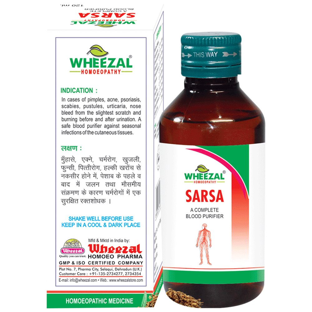 Wheezal Sarsa Syrup Wheezal Sarsa Syrup