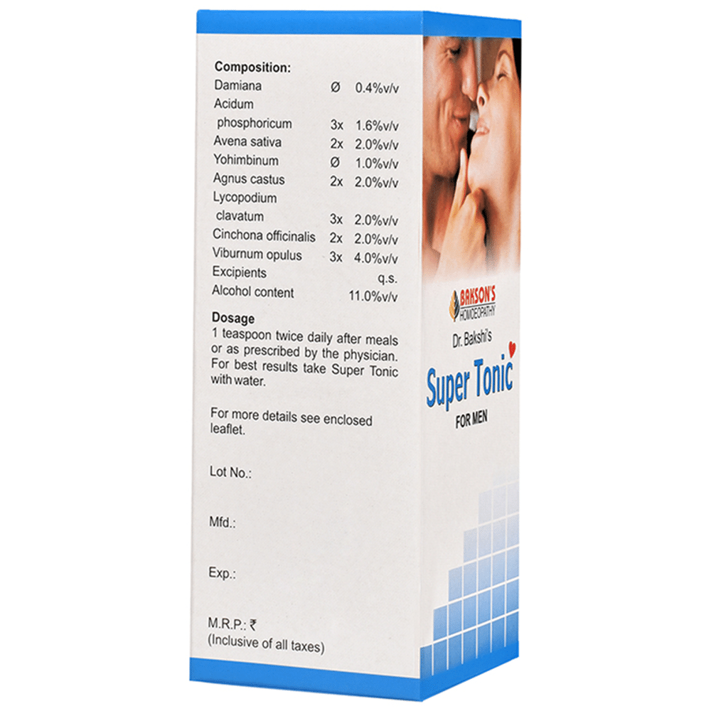Bakson's Homeopathy Super Tonic Bakson's Homeopathy Super Tonic