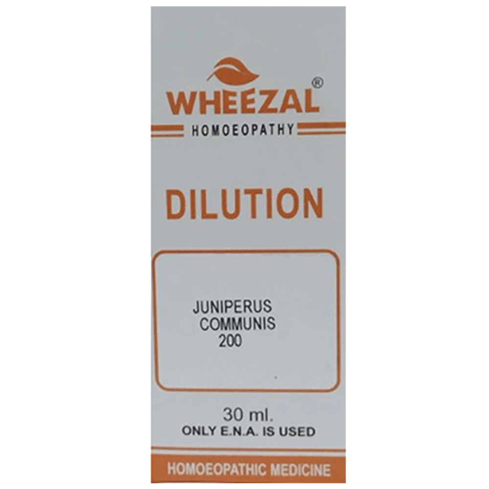 Wheezal Juniperus Communis Dilution 200 Wheezal Juniperus Communis Dilution 200