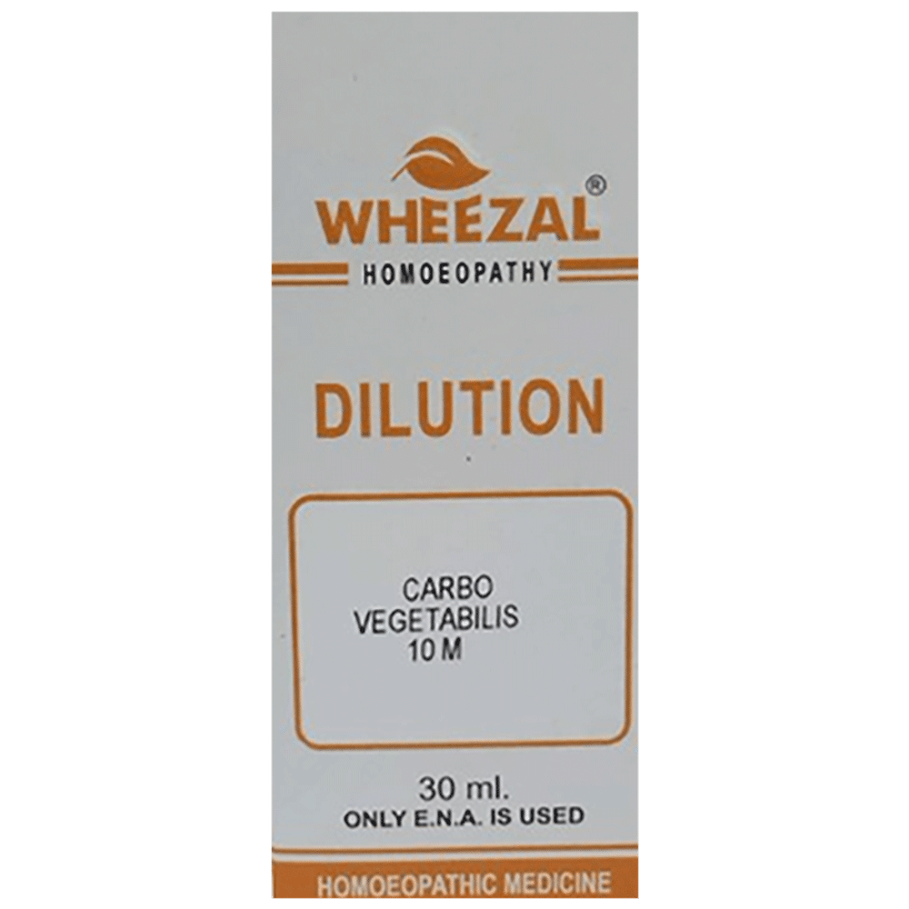Wheezal Carbo Vegetabilis Dilution 10M Wheezal Carbo Vegetabilis Dilution 10M