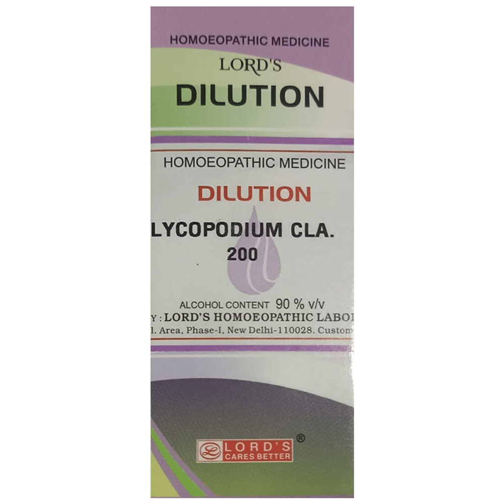 Lord's Lycopodium Dilution 200 Lord's Lycopodium Dilution 200
