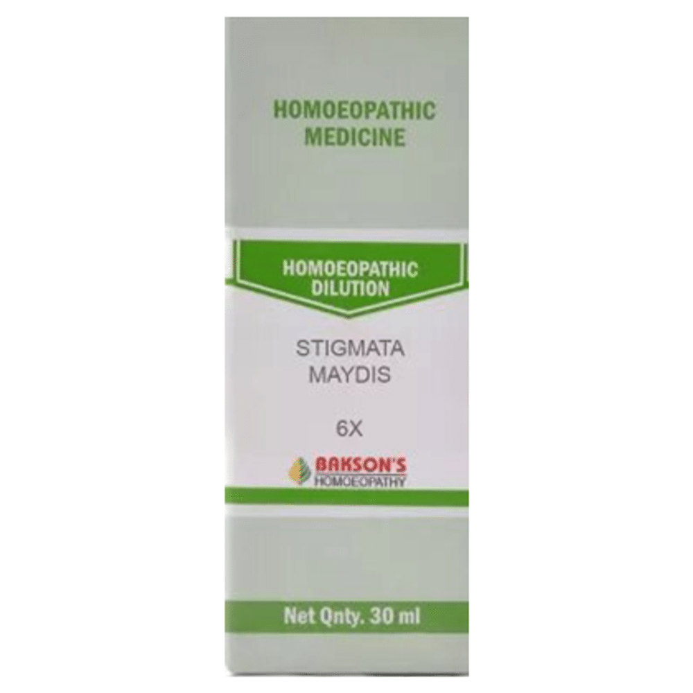 Bakson's Homeopathy Stigmata Maydis Dilution 6X Bakson's Homeopathy Stigmata Maydis Dilution 6X