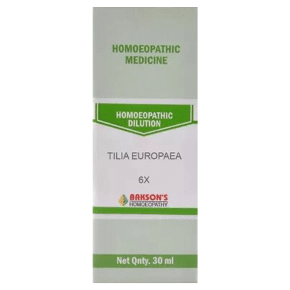 Bakson's Homeopathy Tilia Europaea Dilution 6X Bakson's Homeopathy Tilia Europaea Dilution 6X
