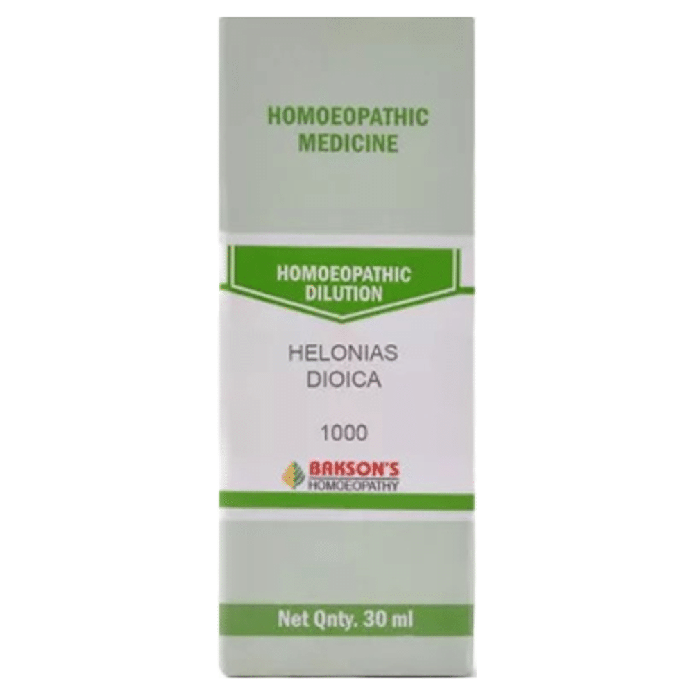 Bakson's Homeopathy Helonias Dioica Dilution 1000 CH