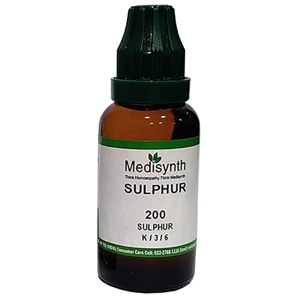 Medisynth Sulphur Dilution 200 Medisynth Sulphur Dilution 200