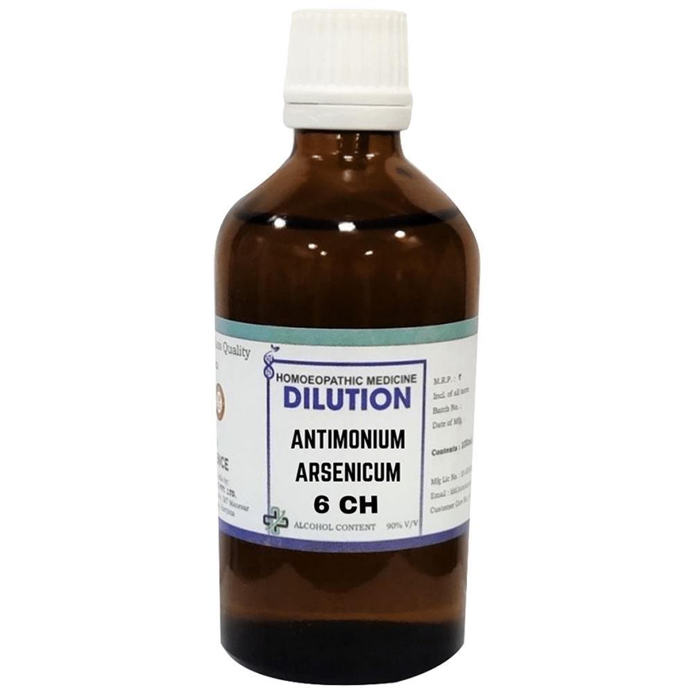 LDD Bioscience Antimonium Arsenicum Dilution 6 CH LDD Bioscience Antimonium Arsenicum Dilution 6 CH