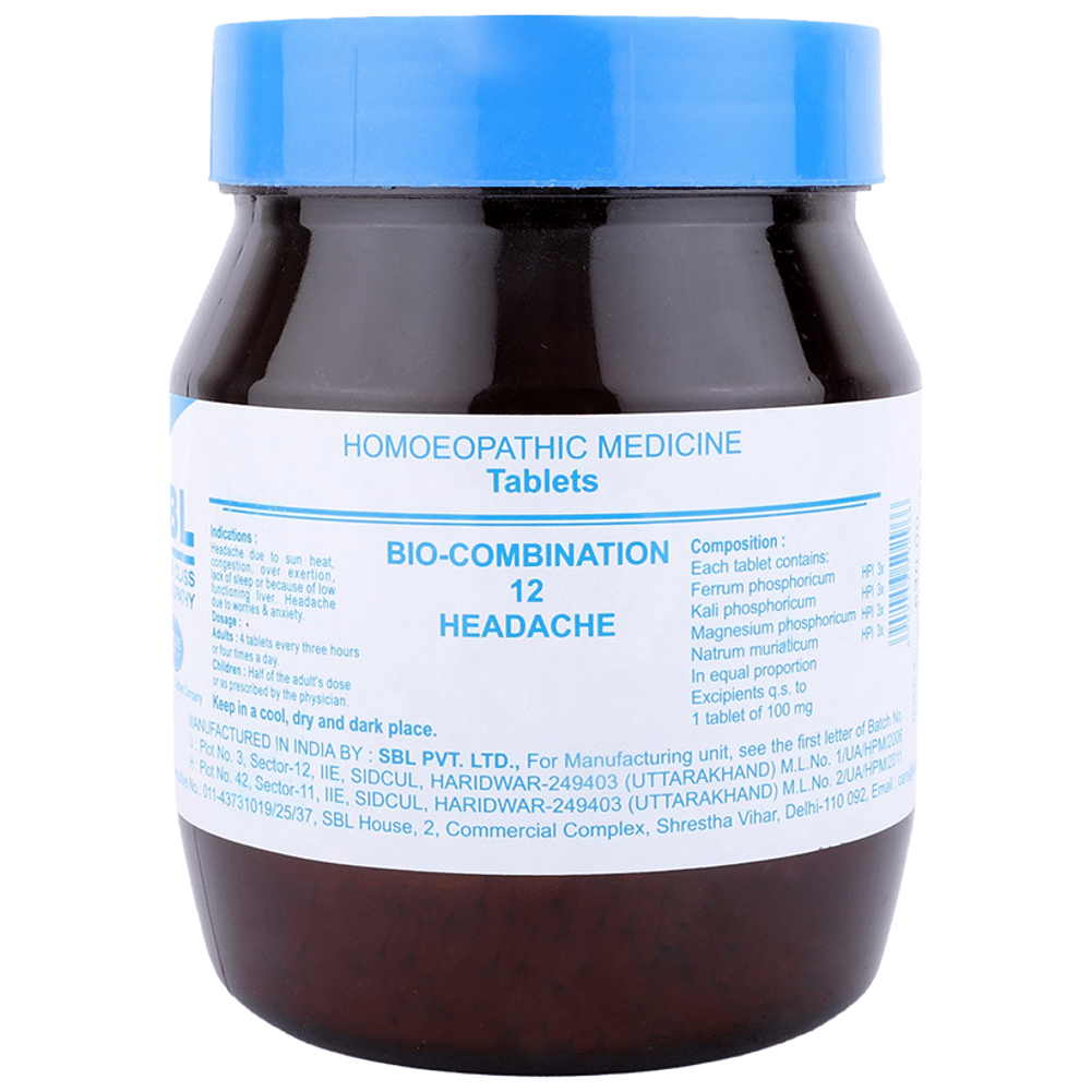 SBL Bio-Combination 12 Tablet SBL Bio-Combination 12 Tablet