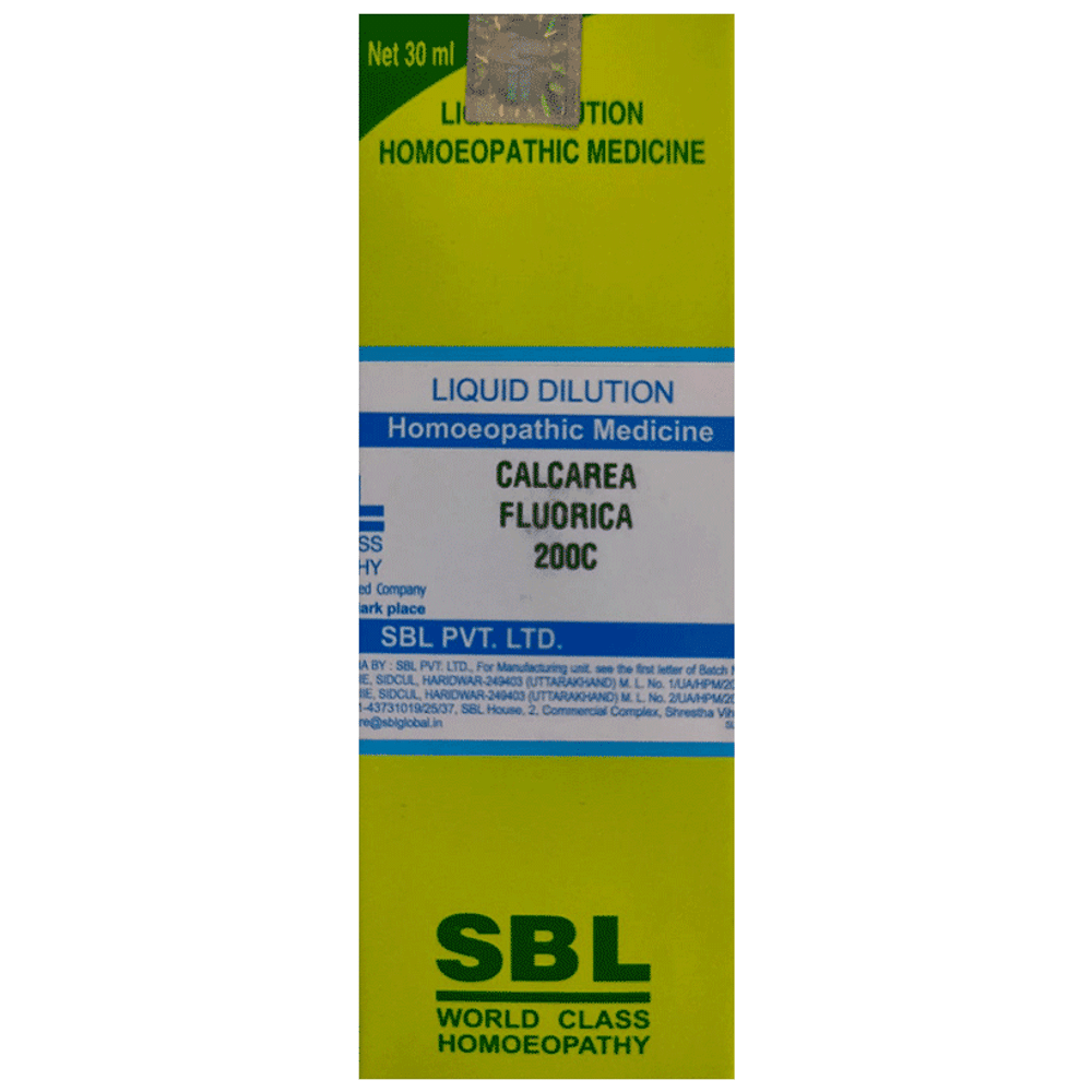 SBL Calcarea Fluoricum Dilution 200C
