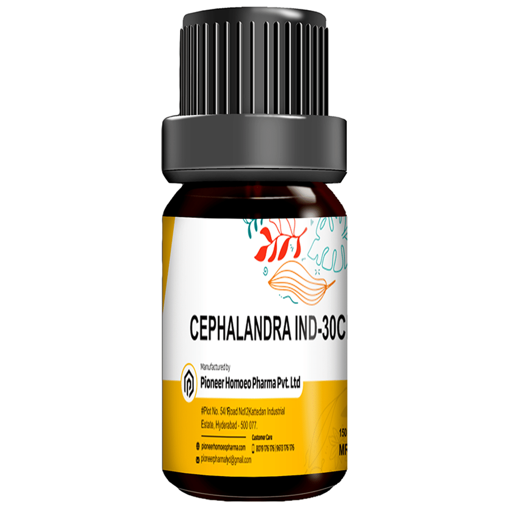 Pioneer Pharma Cephalandra Ind Globules Pellets Multidose Pills 30 CH Pioneer Pharma Cephalandra Ind Globules Pellets Multidose Pills 30 CH