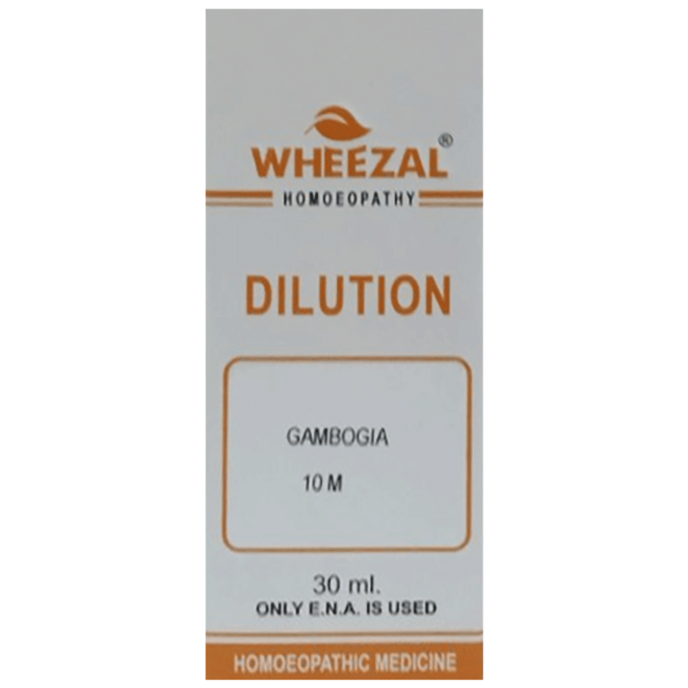 Wheezal Gambogia Dilution 10M Wheezal Gambogia Dilution 10M