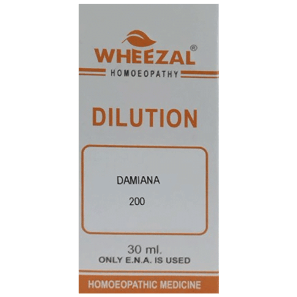 Wheezal Damiana Dilution 200 Wheezal Damiana Dilution 200