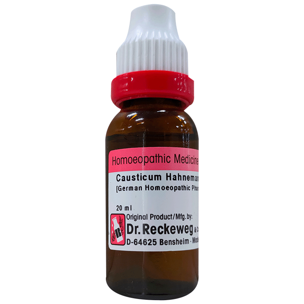 Dr. Reckeweg Causticum Hahnemanni Dilution 2X Dr. Reckeweg Causticum Hahnemanni Dilution 2X