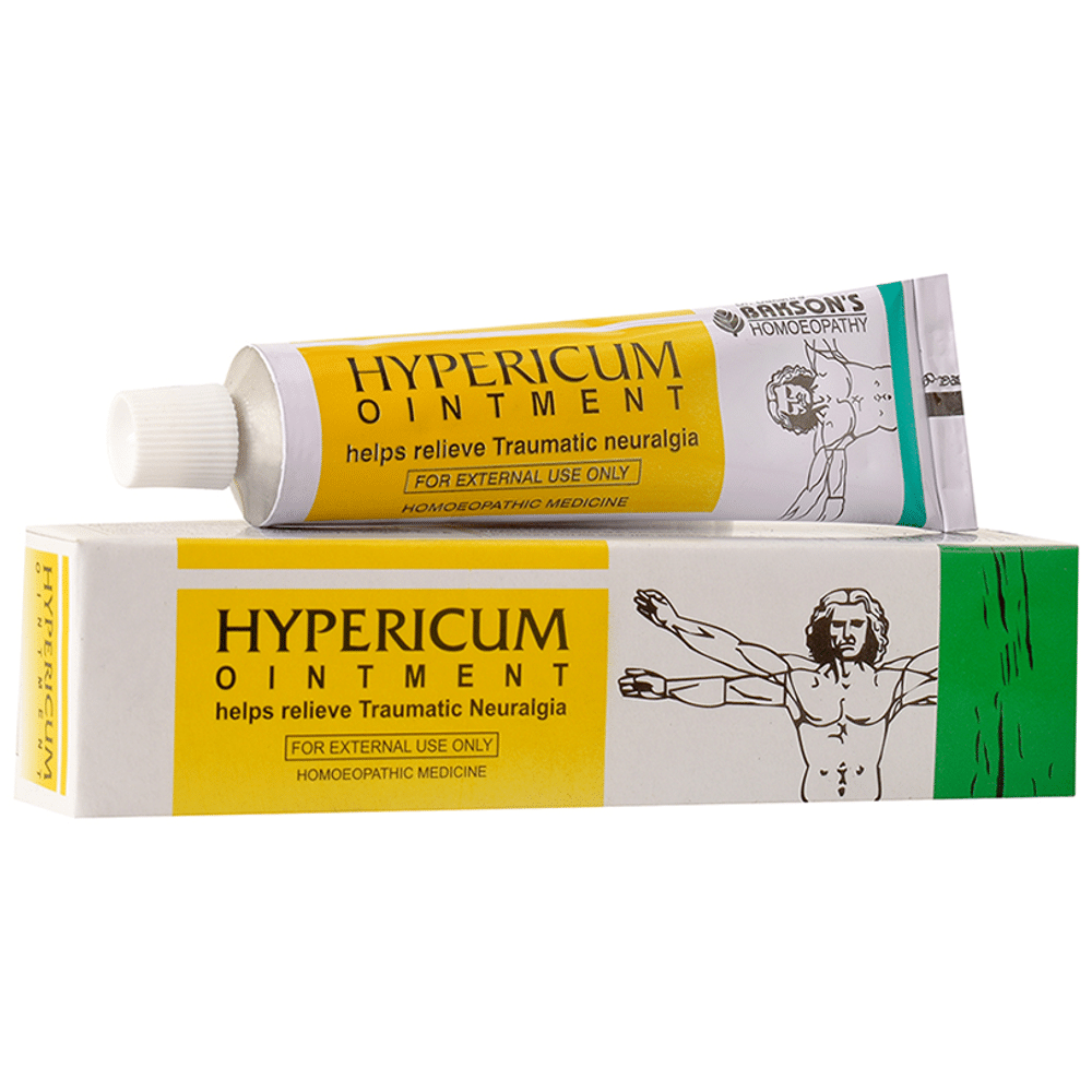 Bakson's Homeopathy Hypericum Ointment Bakson's Homeopathy Hypericum Ointment
