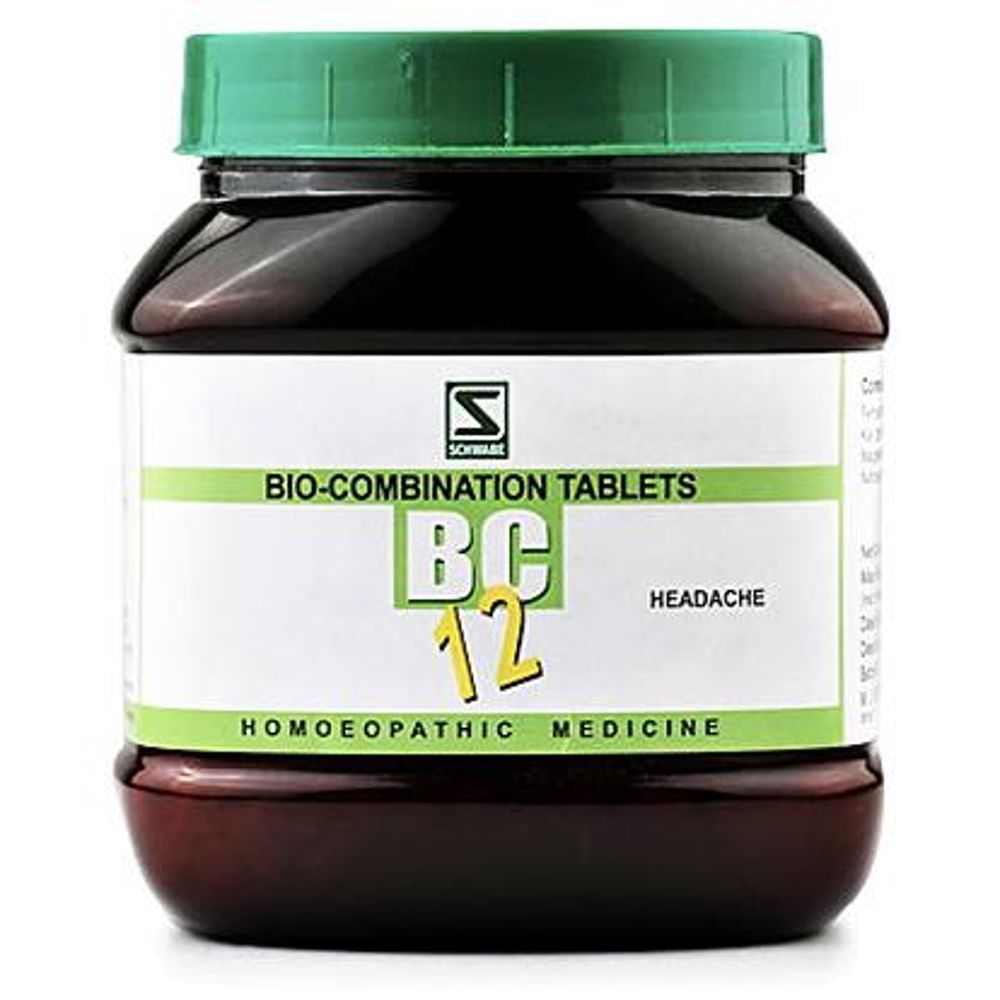 Dr Willmar Schwabe India Bio-Combination 12 (BC 12) Tablet Dr Willmar Schwabe India Bio-Combination 12 (BC 12) Tablet
