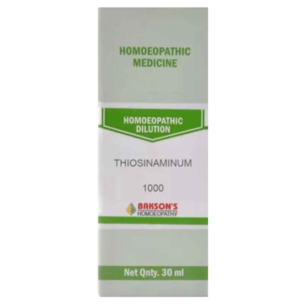 Bakson's Homeopathy Thiosinaminum Dilution 1000 CH Bakson's Homeopathy Thiosinaminum Dilution 1000 CH