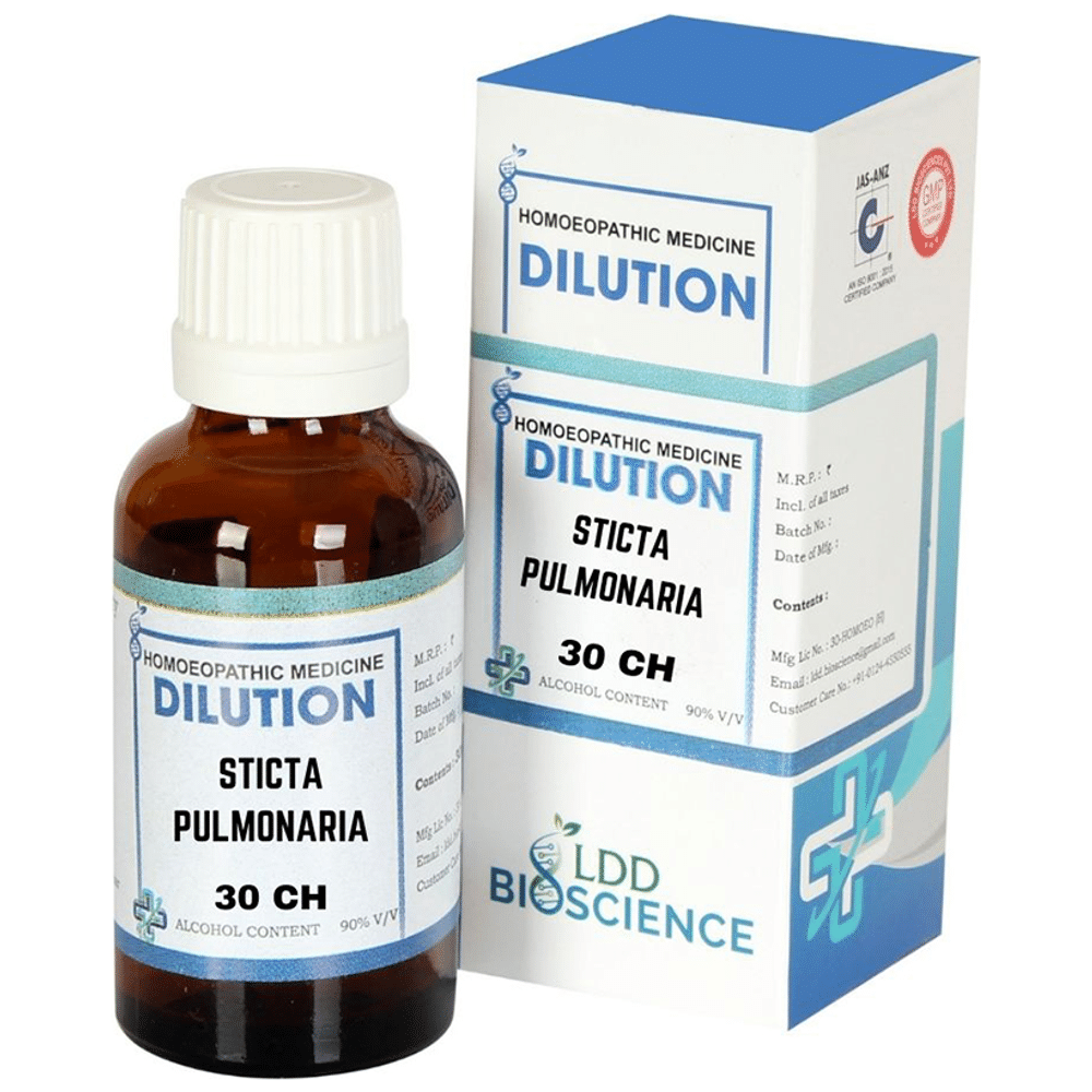 LDD Bioscience Sticta Pulmonaria Dilution 30 CH LDD Bioscience Sticta Pulmonaria Dilution 30 CH