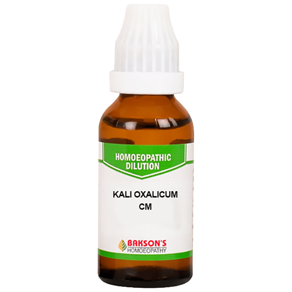 Bakson's Homeopathy Kali Oxalicum Dilution CM Bakson's Homeopathy Kali Oxalicum Dilution CM